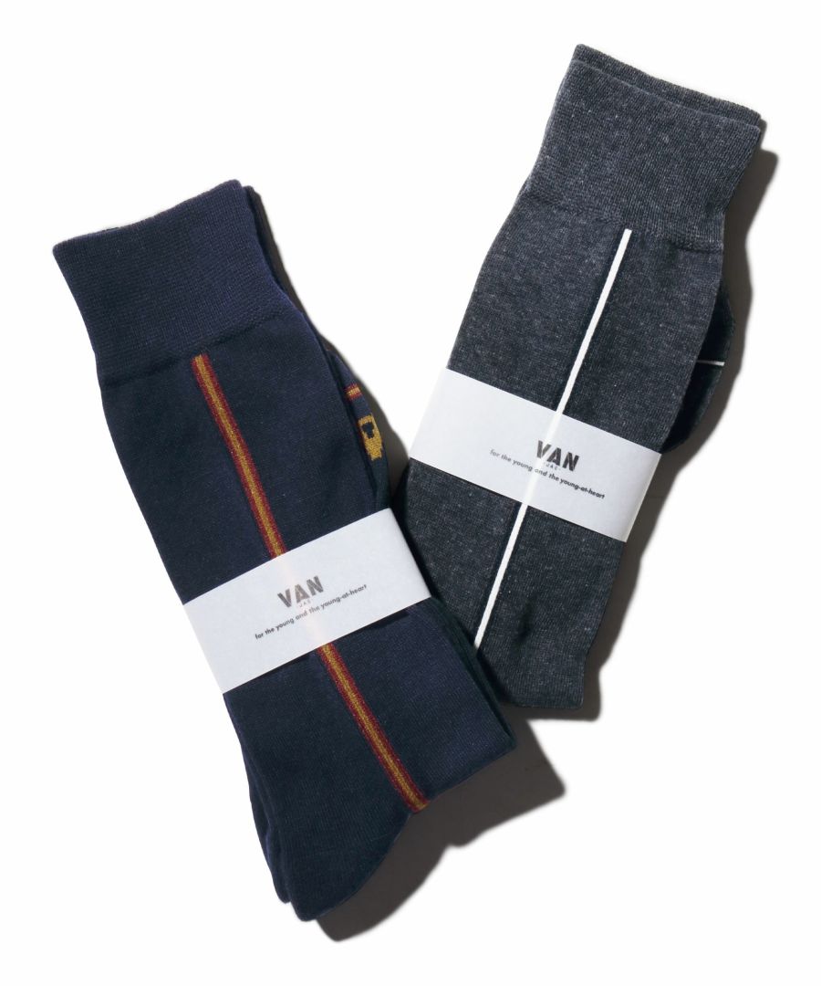 ソックス＜アイビーストライプ＞ ｜ VAN STORE