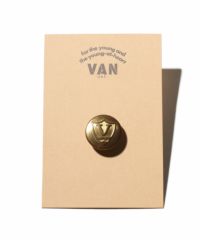 ピンバッジ　非売品 メタルボタンピンバッジ ｜ VAN STORE