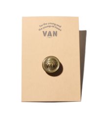 メタルボタンピンバッジ ｜ VAN STORE