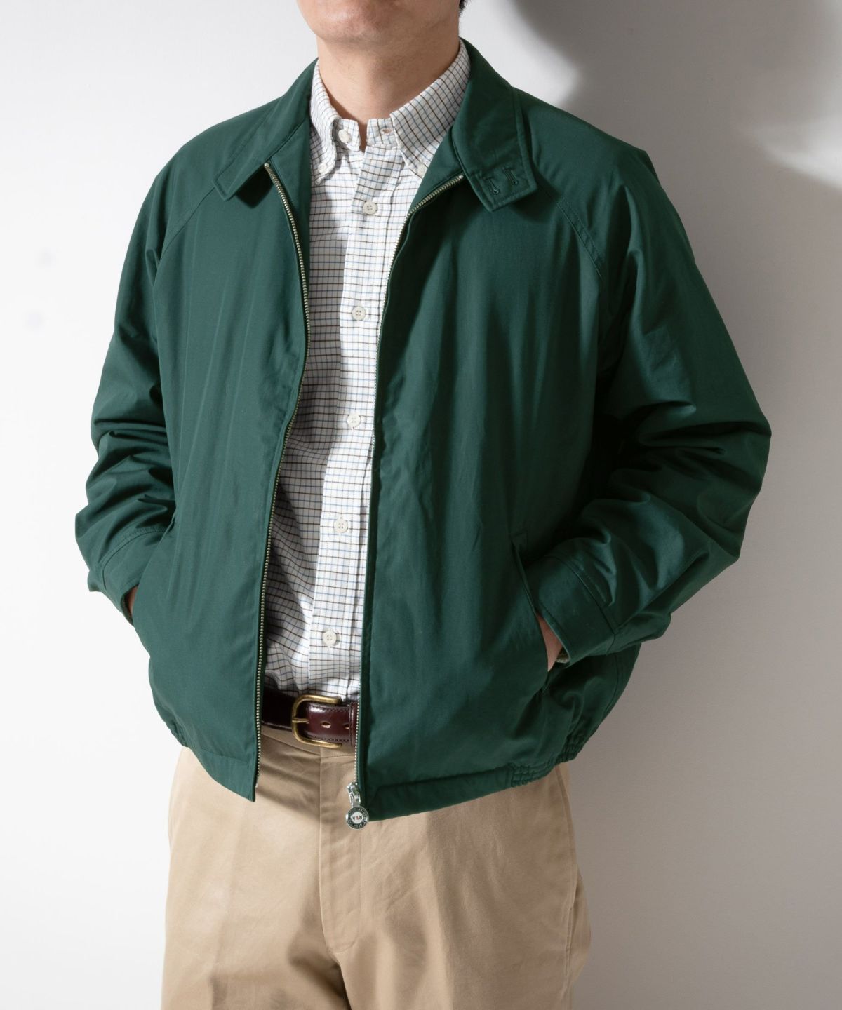 バックロゴ刺繍スウィングトップ＜起毛スレキ＞ ｜ VAN STORE