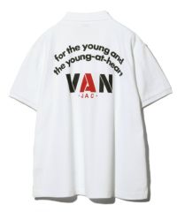 バックロゴポロシャツ＜鹿の子＞＜HP限定＞ ｜ VAN STORE