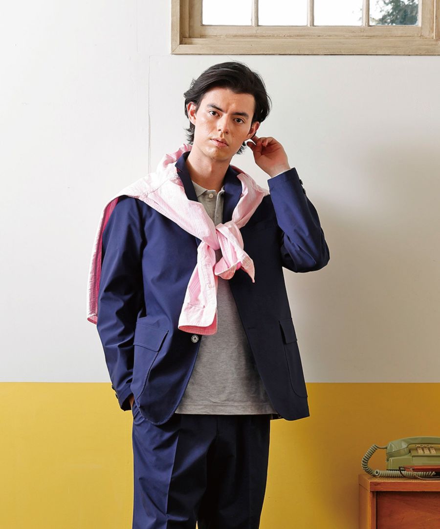 ライトウエイトジャケット<br>＜SOLOTEX＞<br>＜セットアップ＞