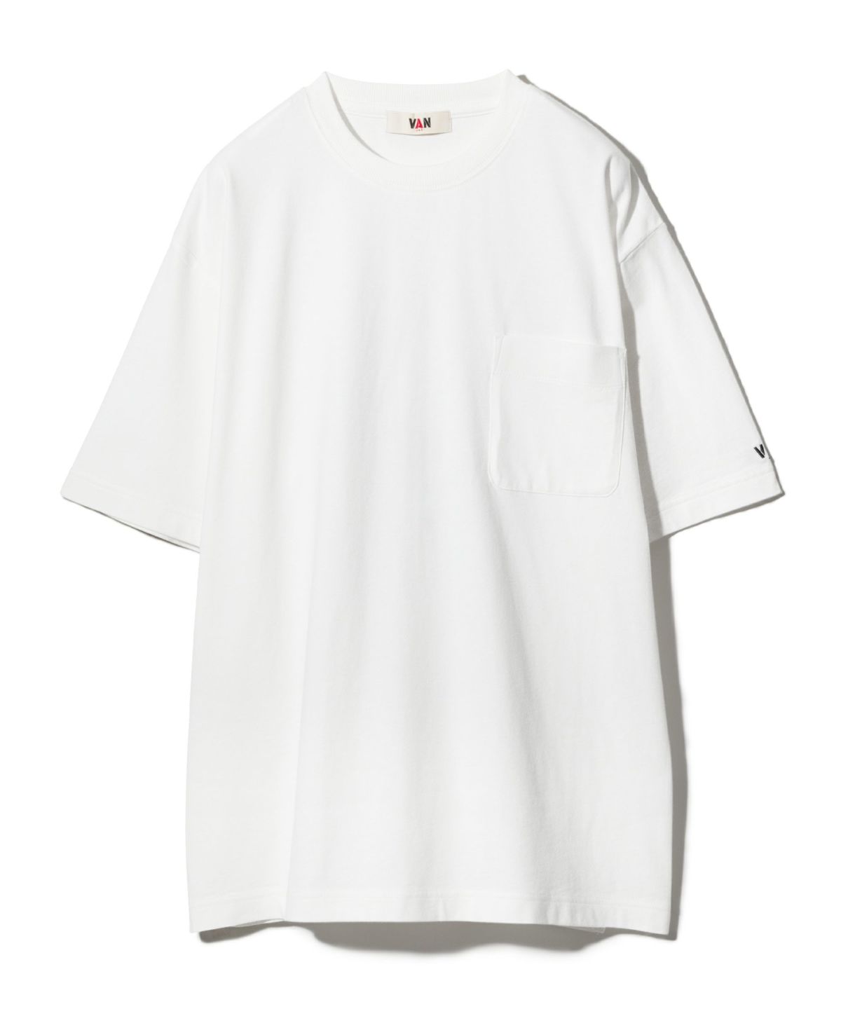 プリント刺繍Tシャツ＜フラワー＞ ｜ VAN STORE