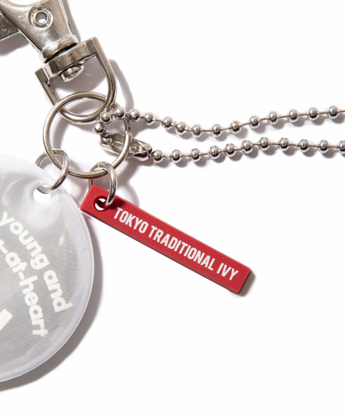 世界線変更　運命好転のチャンスに 　キーホルダー 蓄光リフレクターキーホルダー ｜ VAN STORE