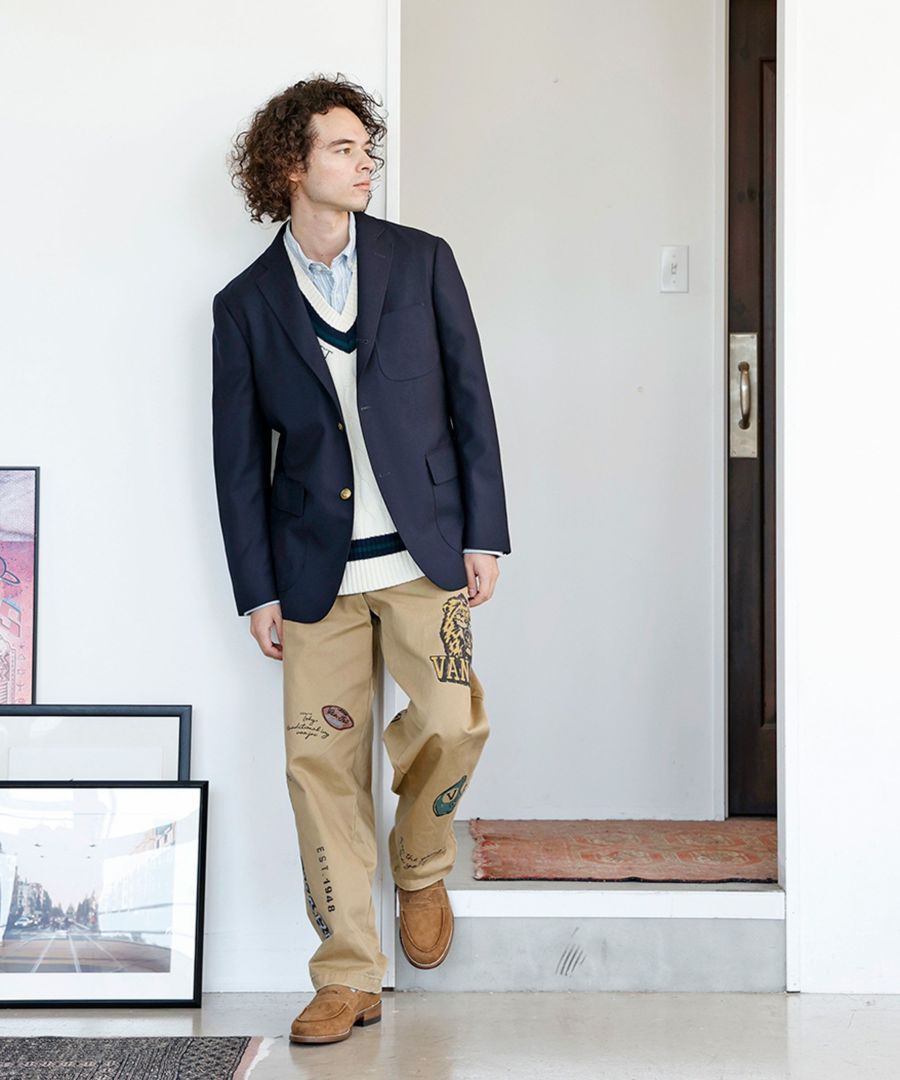 チノパンツ＜メモリアルペイント＞ ｜ VAN STORE