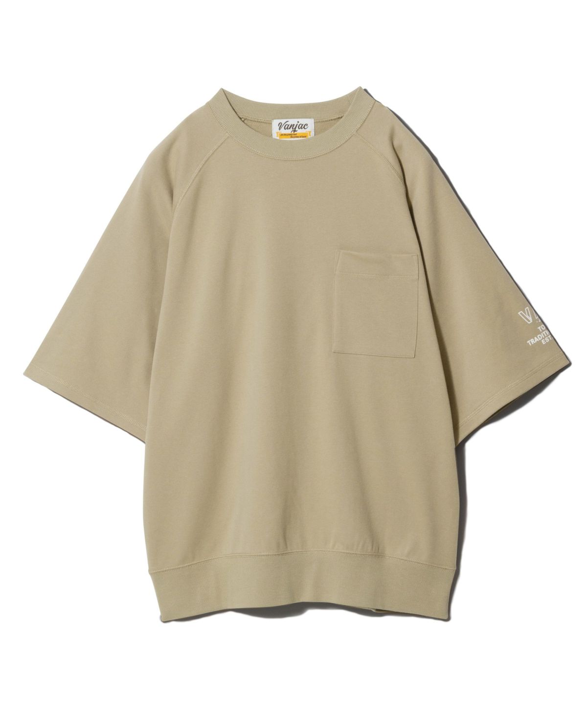 半袖トレーナー＜ミニ裏毛＞＜5分袖＞＜カーグラフィック＞ ｜ VAN STORE