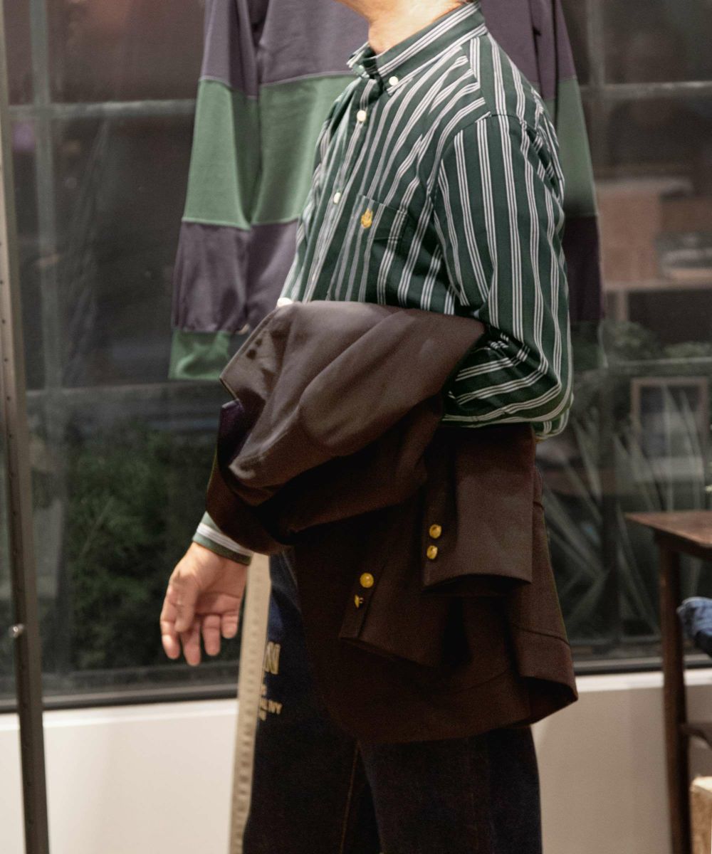 新品未使用VAN JACKET ネイビーストライプ生地Carreman VAN Jacket（ジャケット/アウター）のフリマアイテム一覧