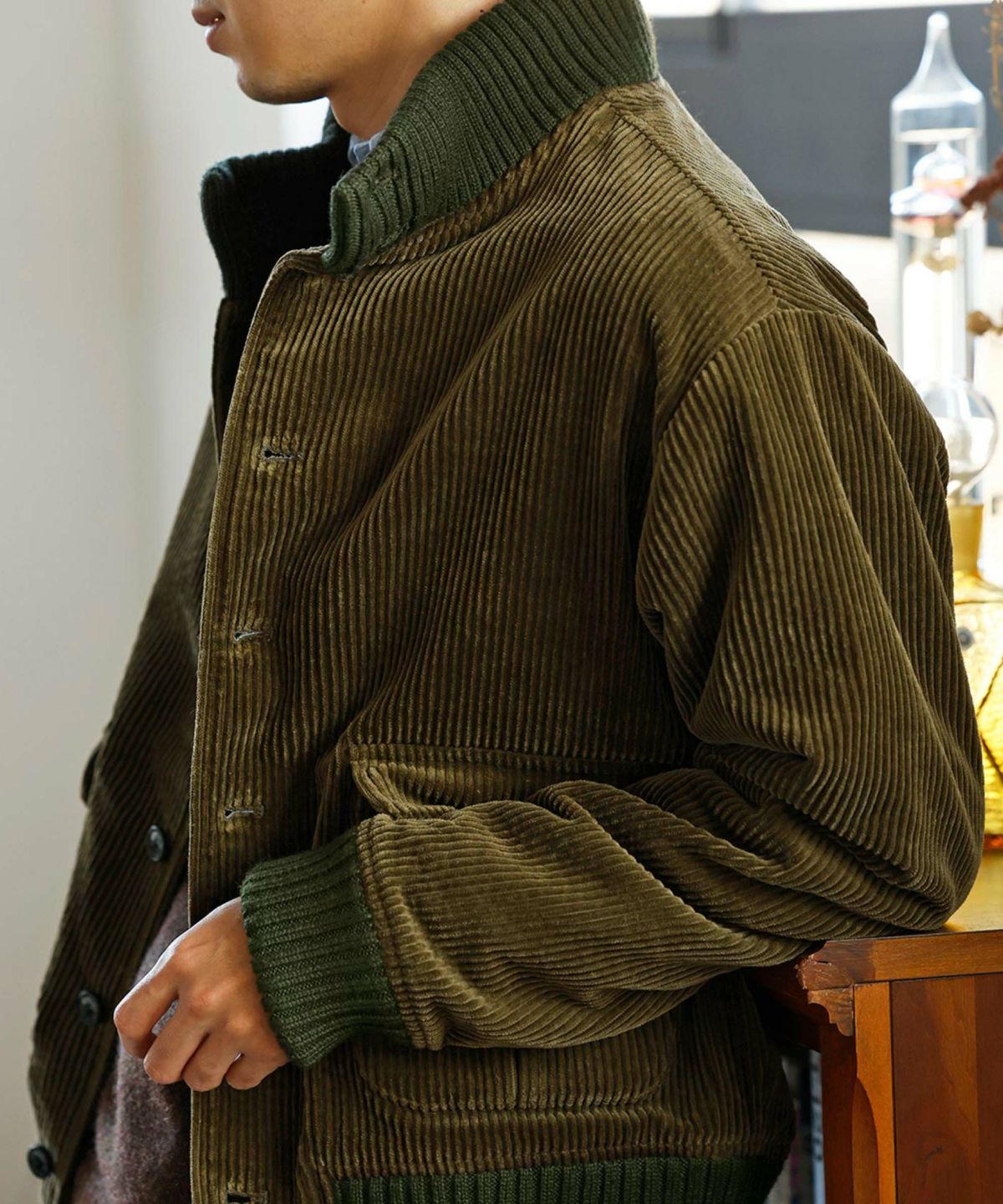 スタンドカラーブルゾン ｜ VAN STORE