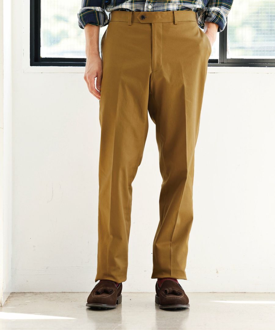 コットンストレッチパンツ＜ネオベーシックモデル＞＜セットアップ
