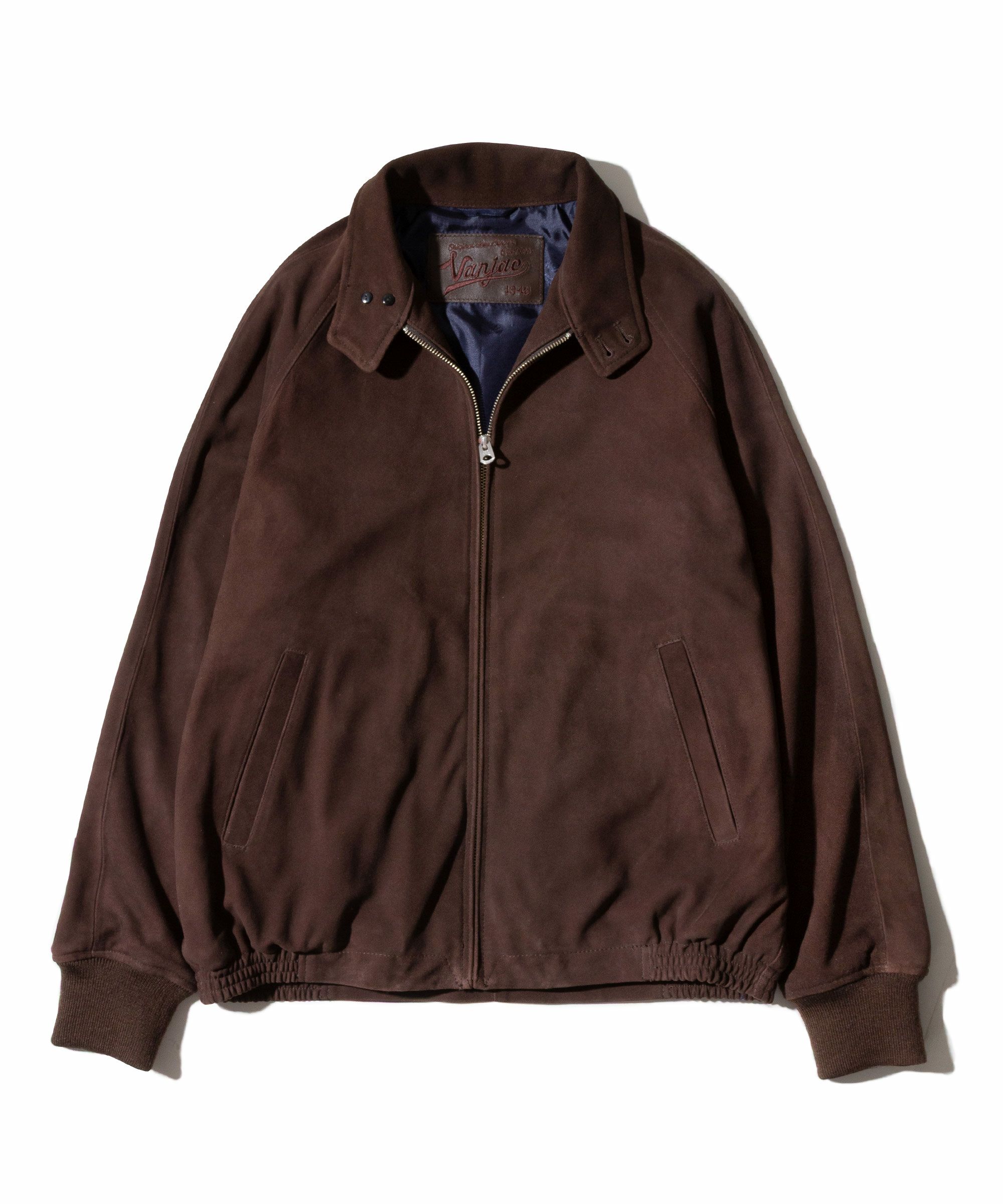 バックロゴ刺繍スウィングトップ＜スエード＞ ｜ VAN STORE