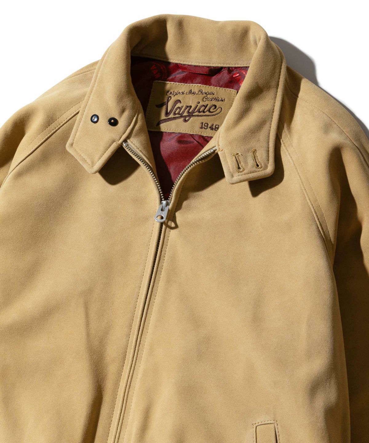 バックロゴ刺繍スウィングトップ＜スエード＞ ｜ VAN STORE