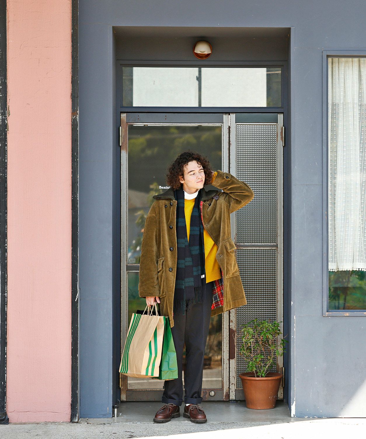 マフラー＜チェック＞＜一部店舗限定＞ ｜ VAN STORE