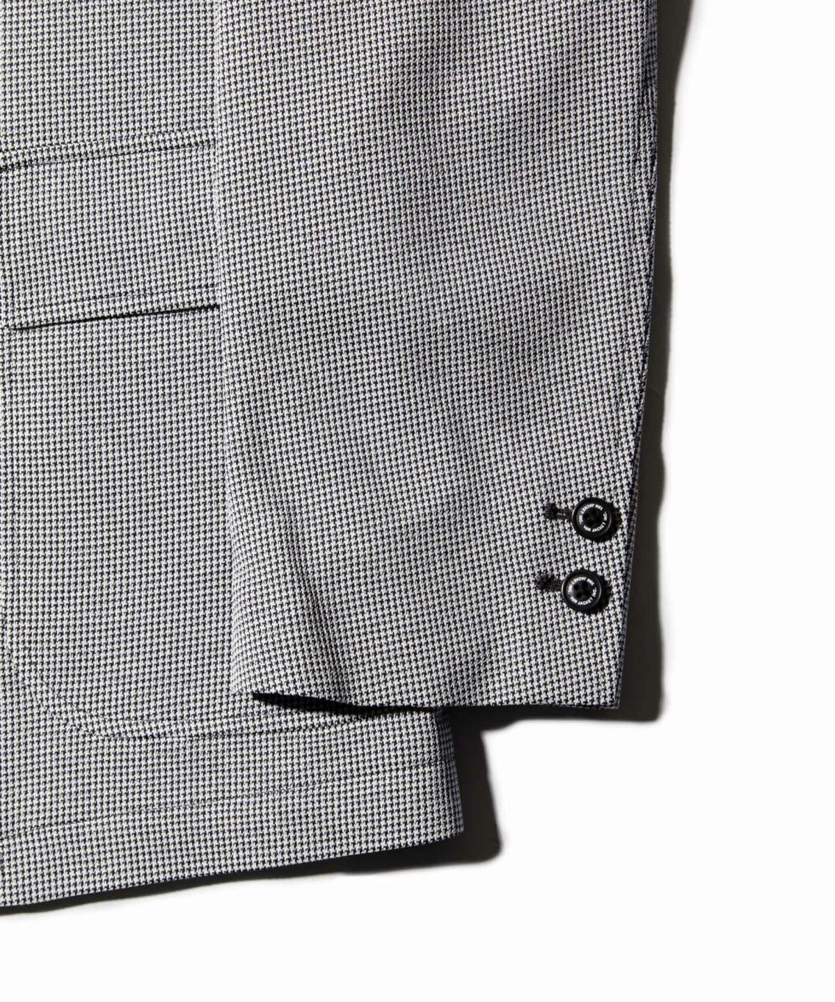 ライトウエイトジャケット＜ニットハウンドトゥース＞＜ネオベーシック