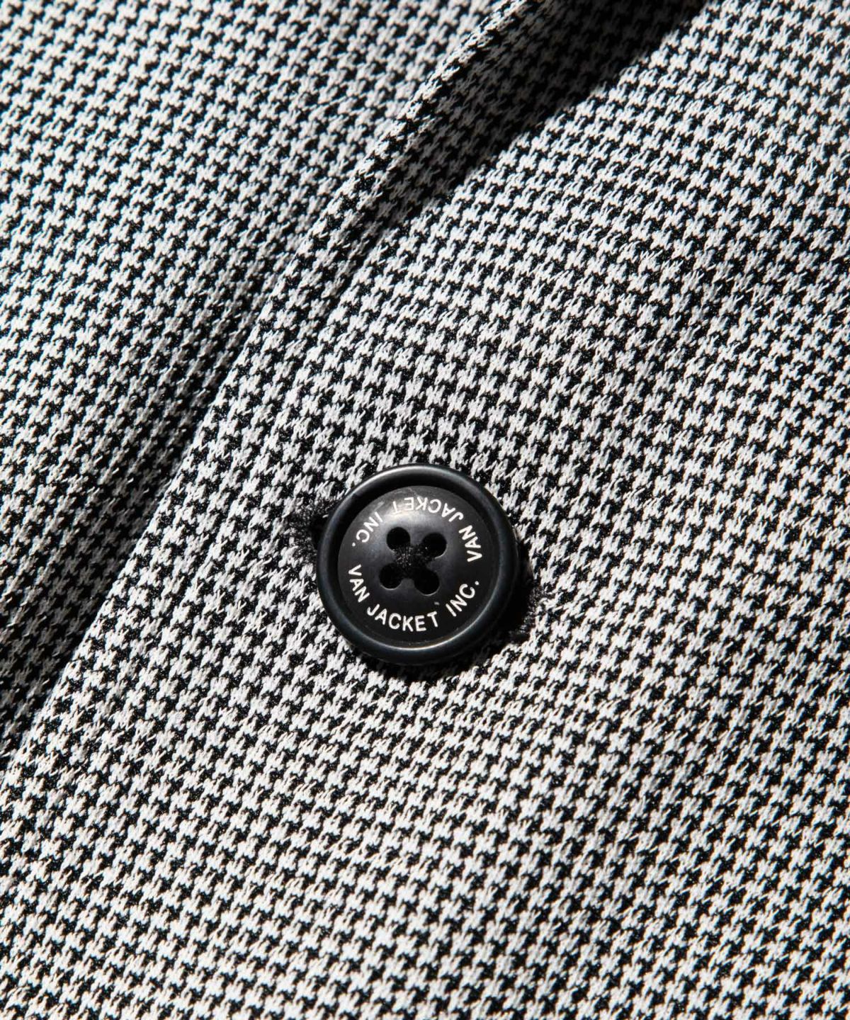 ライトウエイトジャケット＜ニットハウンドトゥース＞＜ネオベーシック