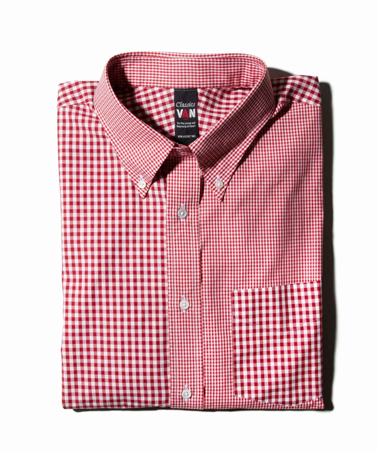 クレイジーパターンシャツ＜ギンガムチェック＞＜パターンメイド＞＜4