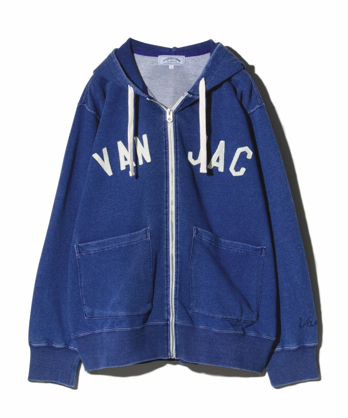ジップアップパーカー＜インディゴコレクション＞ ｜ VAN STORE