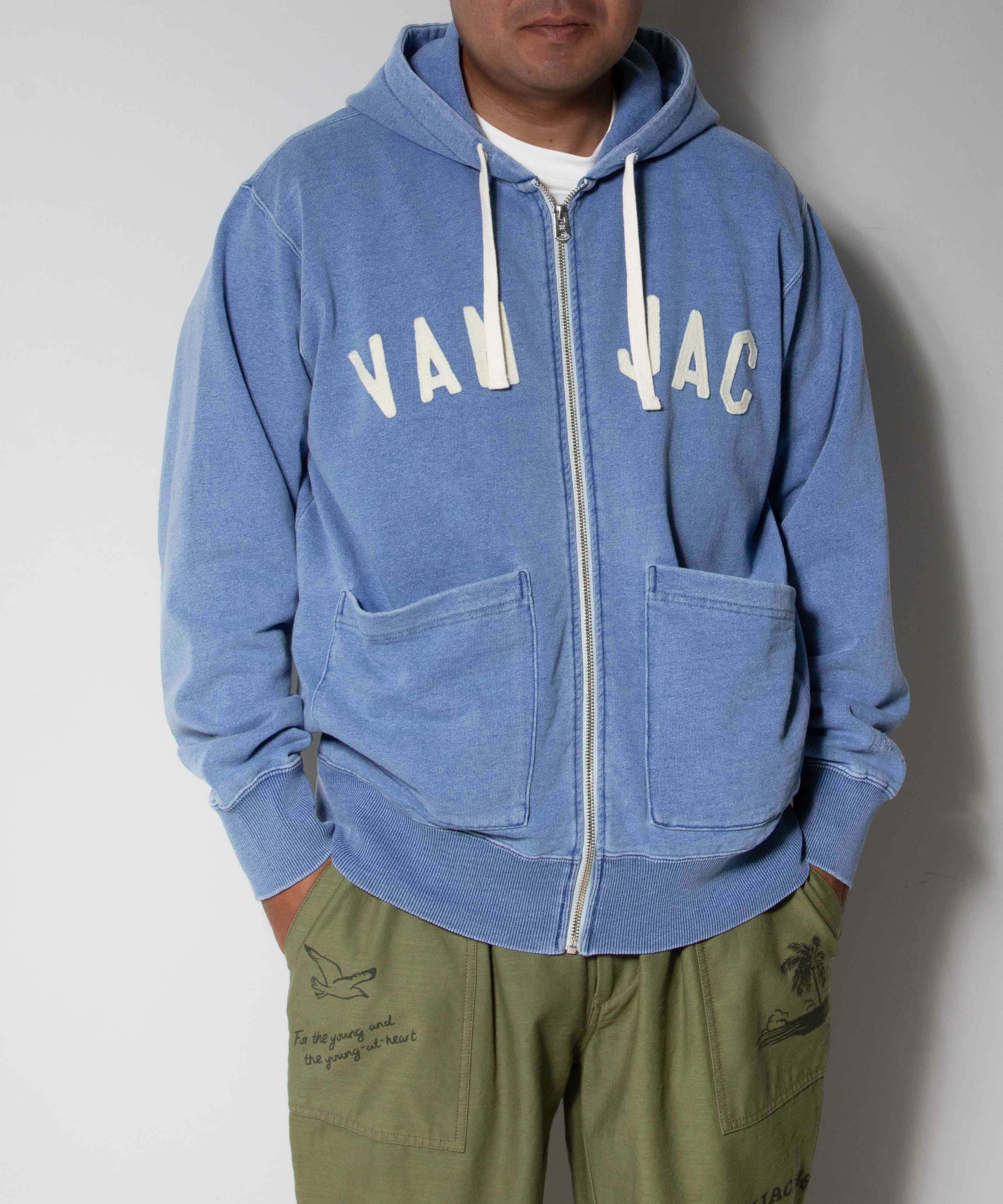 ジップアップパーカー＜インディゴコレクション＞ ｜ VAN STORE