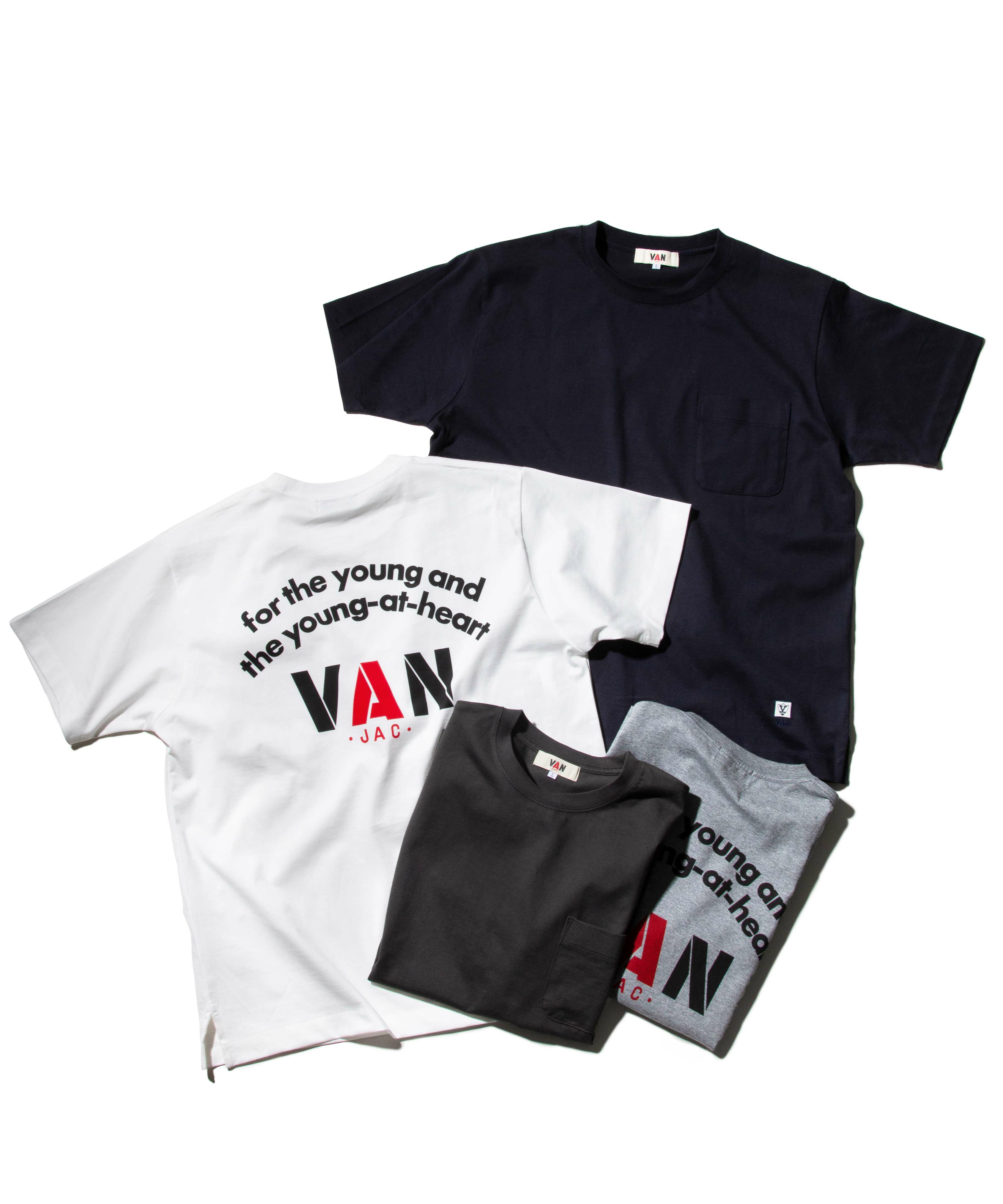 バックロゴポケットTシャツ ｜ VAN STORE