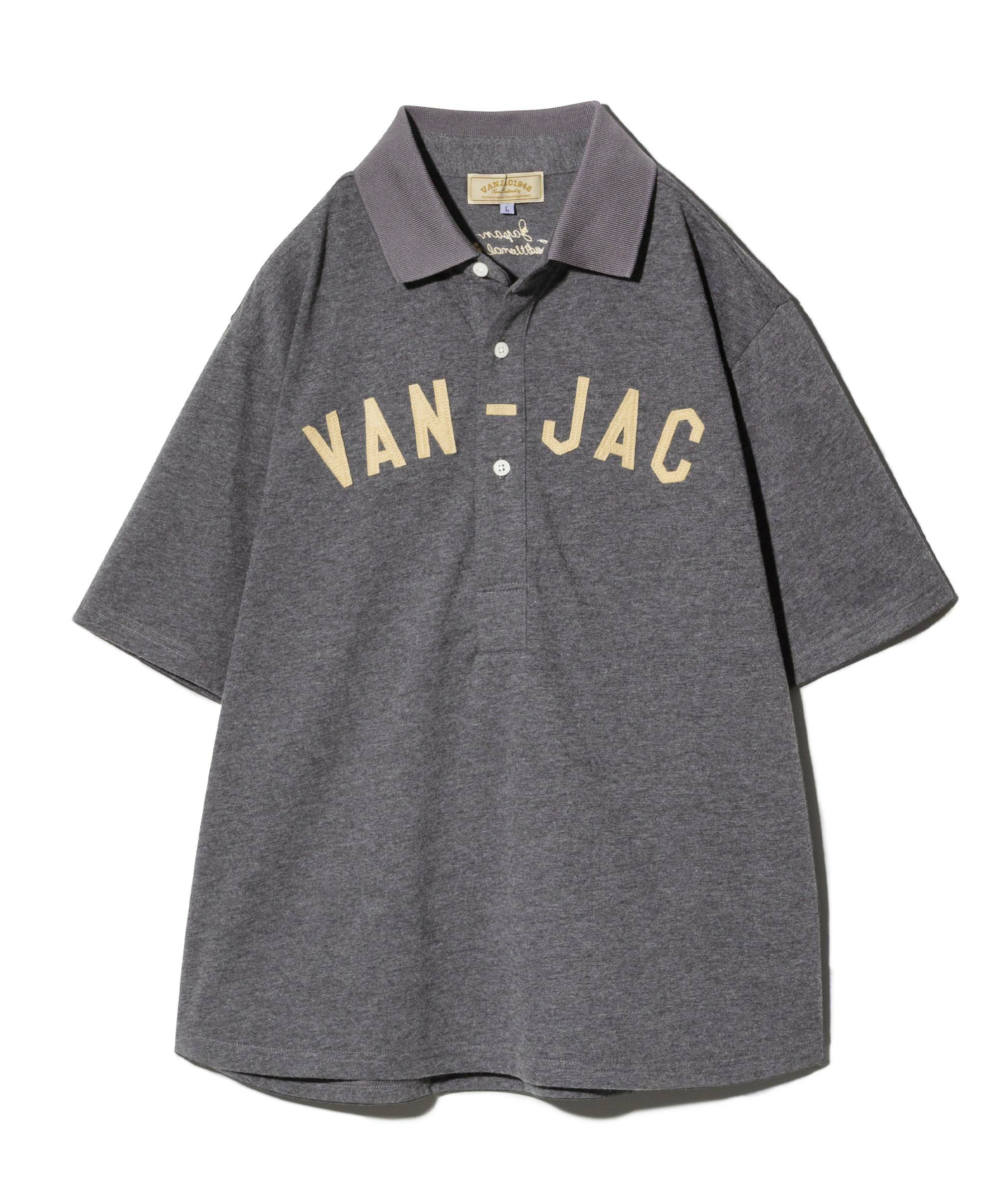 カットポロシャツ＜フェルトロゴ＞ ｜ VAN STORE