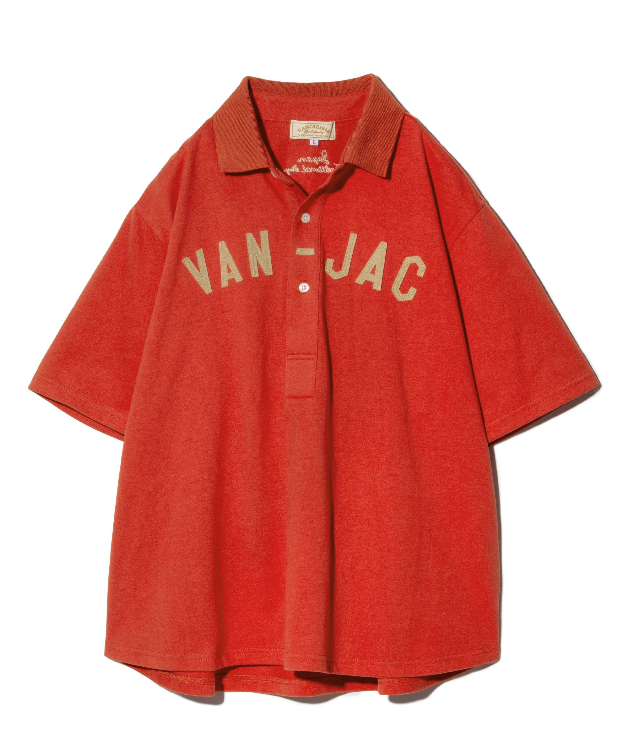 カットポロシャツ＜フェルトロゴ＞ ｜ VAN STORE