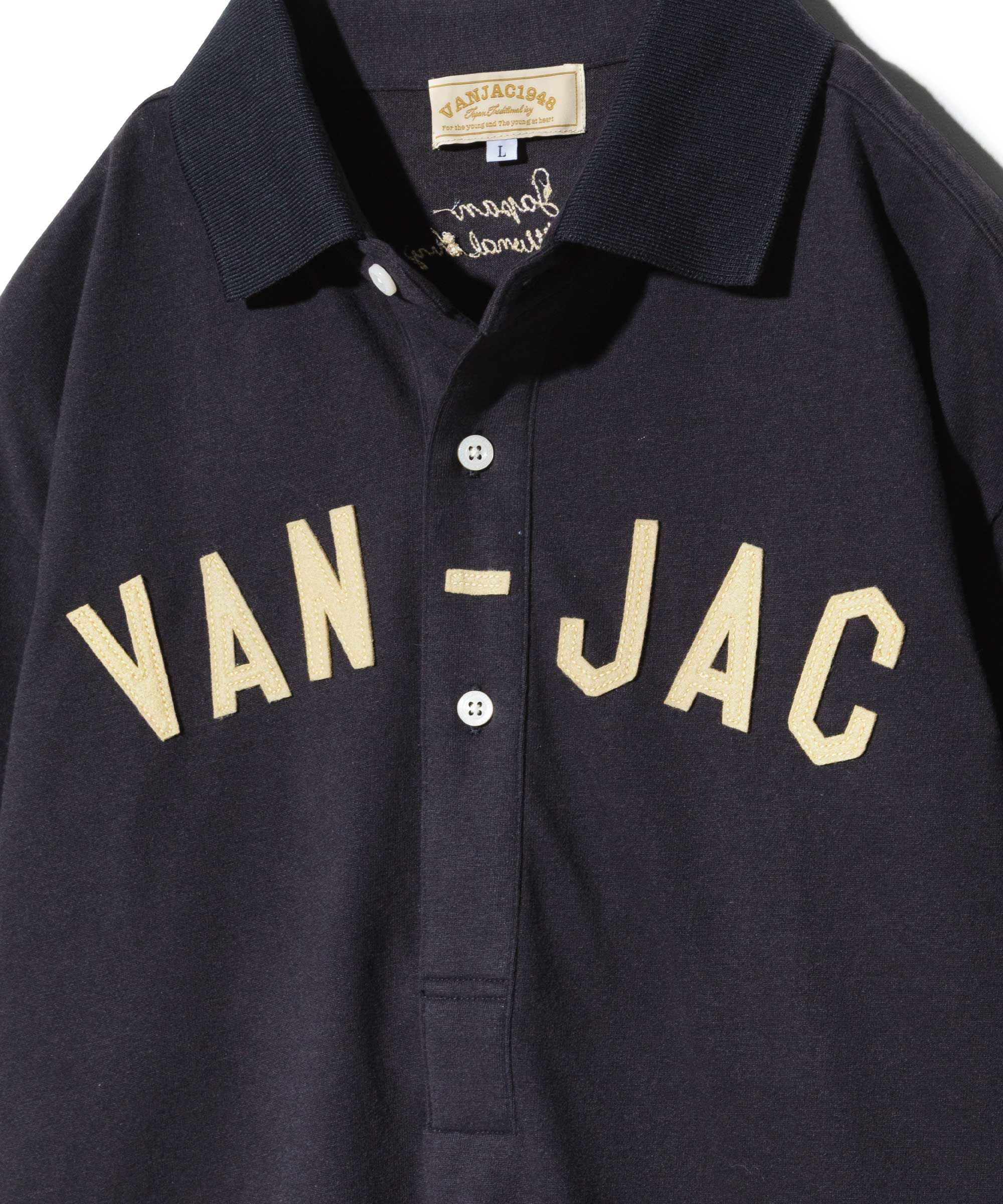 カットポロシャツ＜フェルトロゴ＞ ｜ VAN STORE