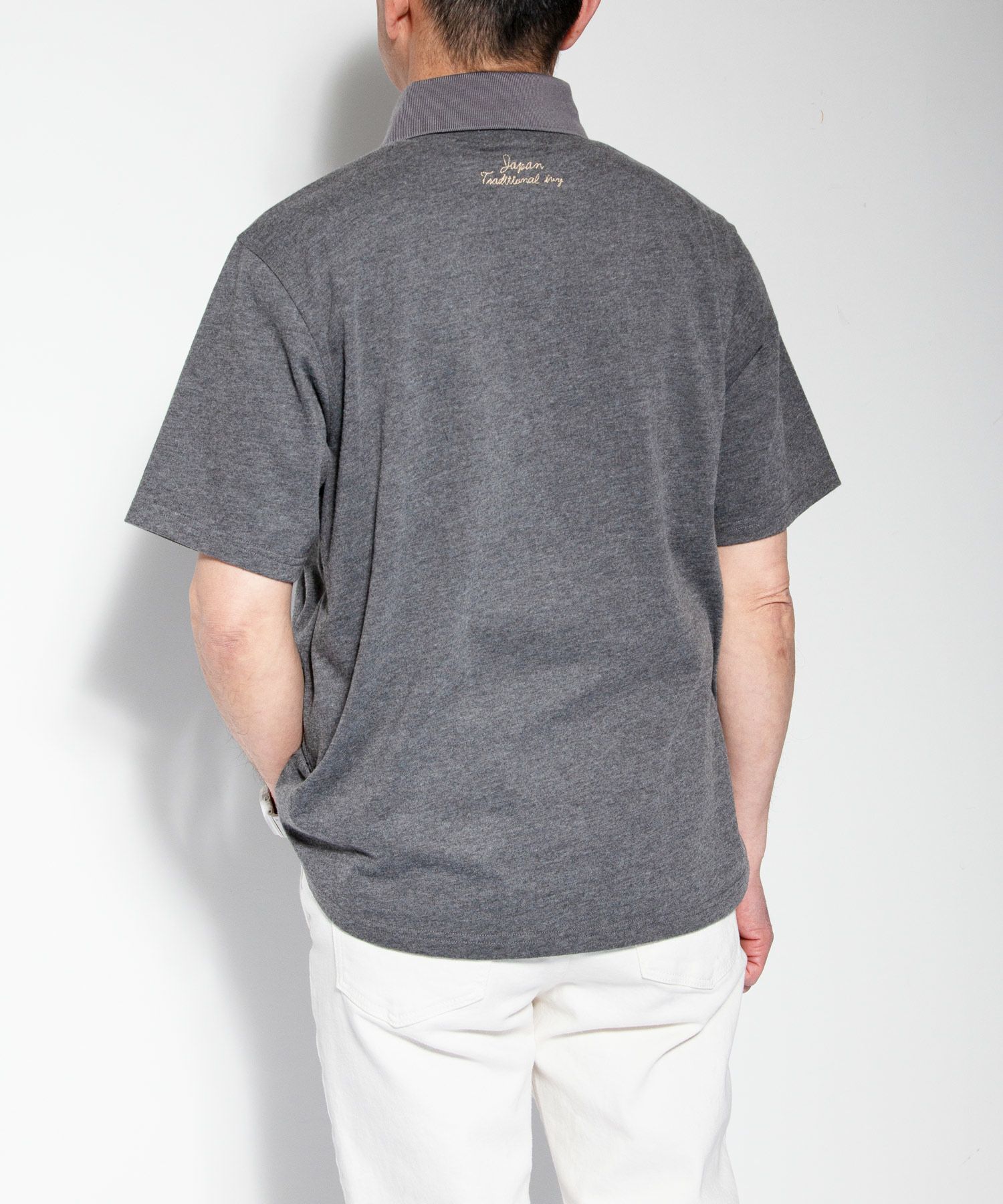 カットポロシャツ＜フェルトロゴ＞ ｜ VAN STORE